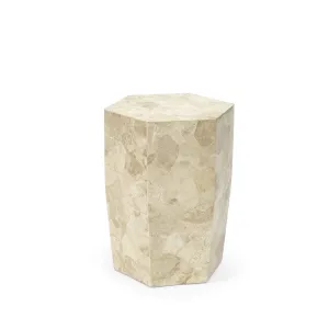 Otama Stone Outdoor Stool/side Table