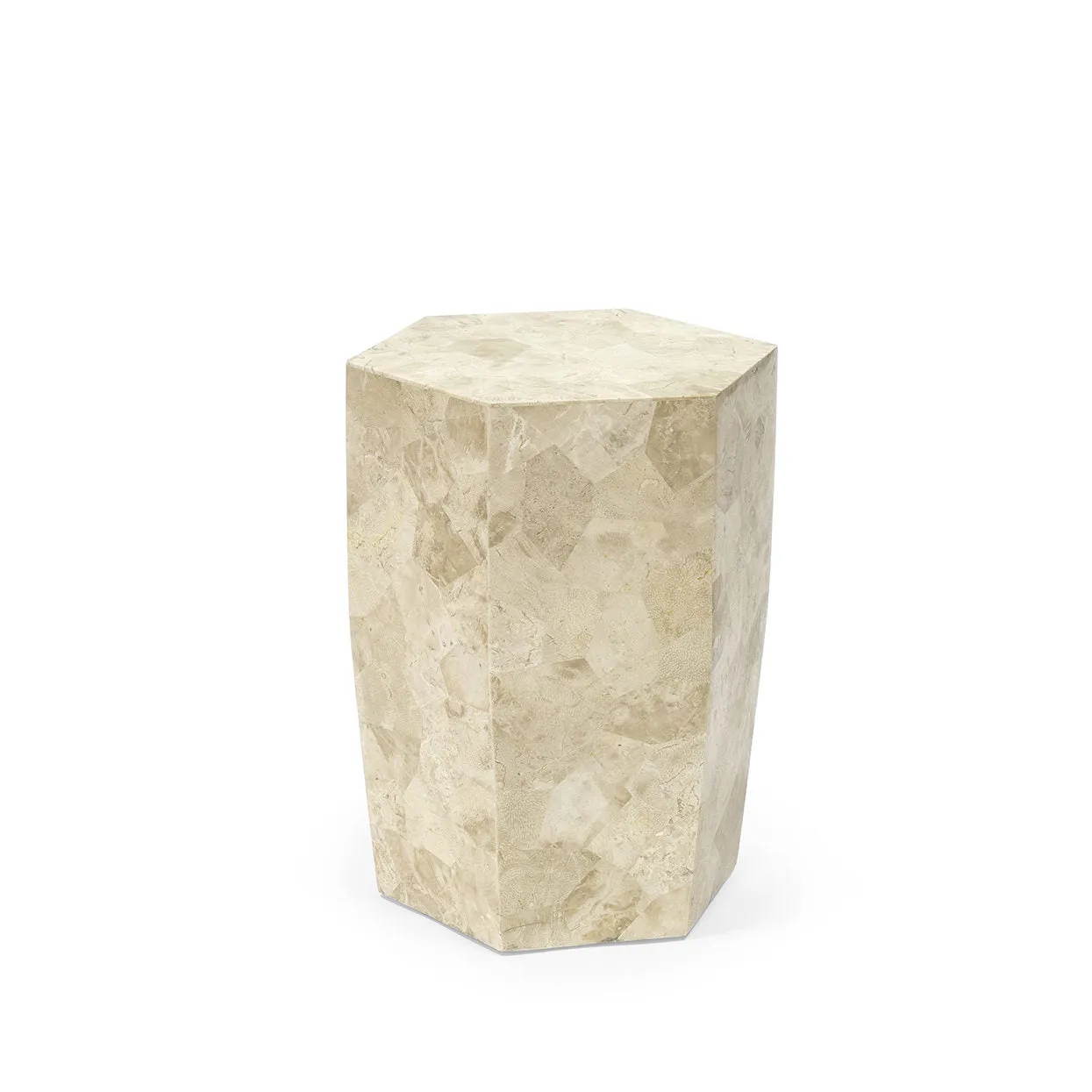 Otama Stone Outdoor Stool/side Table