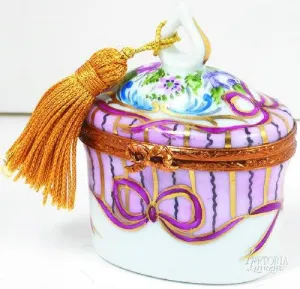 Oval With Tassel: Recamier Pink es