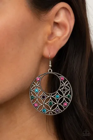 Paparazzi - Garden Garnish - Multi Earring