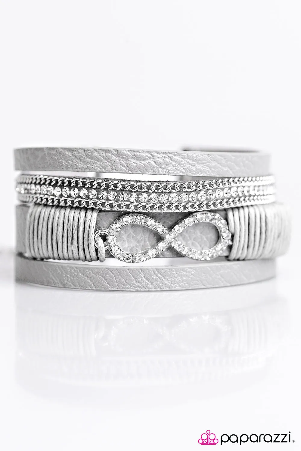 Paparazzi - Happily FOREVER After - Silver Urban Bracelet