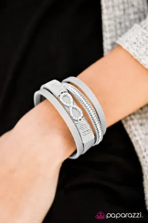 Paparazzi - Happily FOREVER After - Silver Urban Bracelet