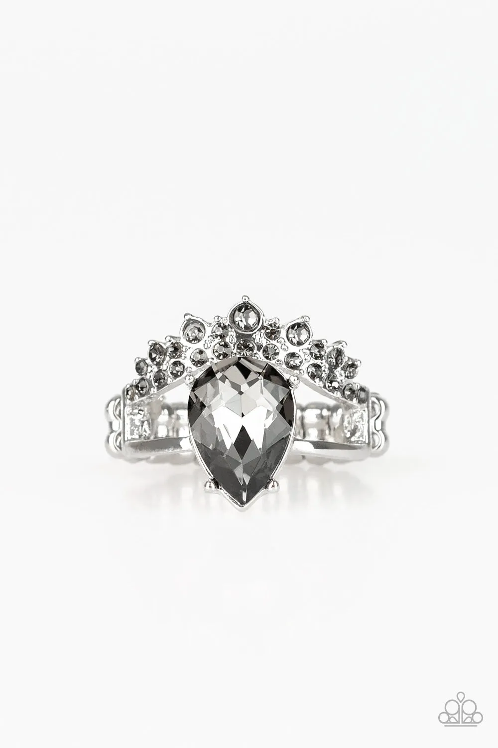 Paparazzi - If The Crown Fits - Silver Ring