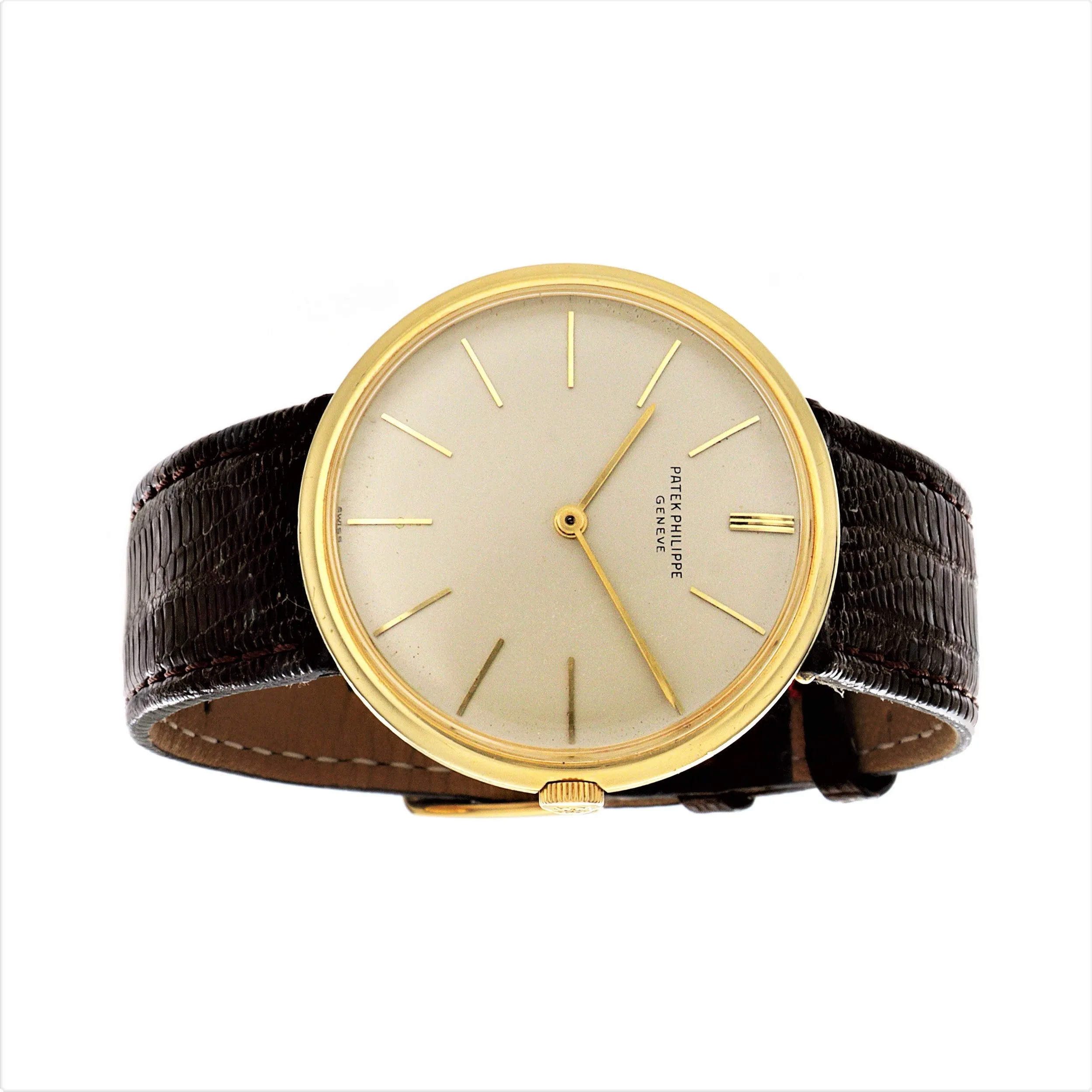 Patek Philippe 2591 Vintage 34.5mm Center Lug Calatrava Watch Circa 1962