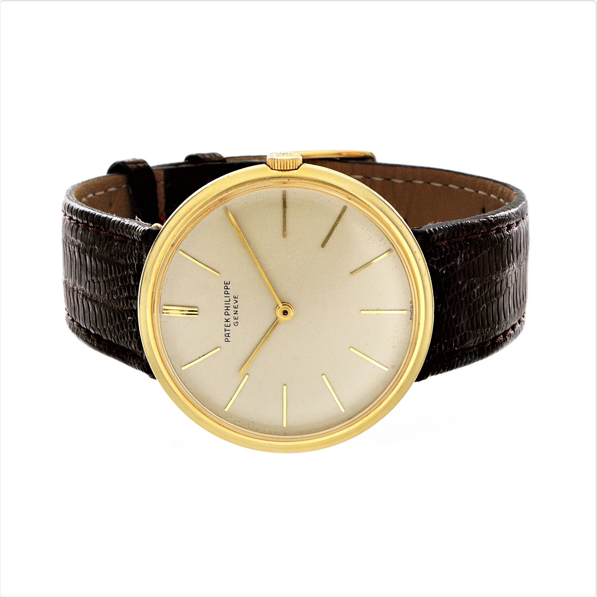 Patek Philippe 2591 Vintage 34.5mm Center Lug Calatrava Watch Circa 1962