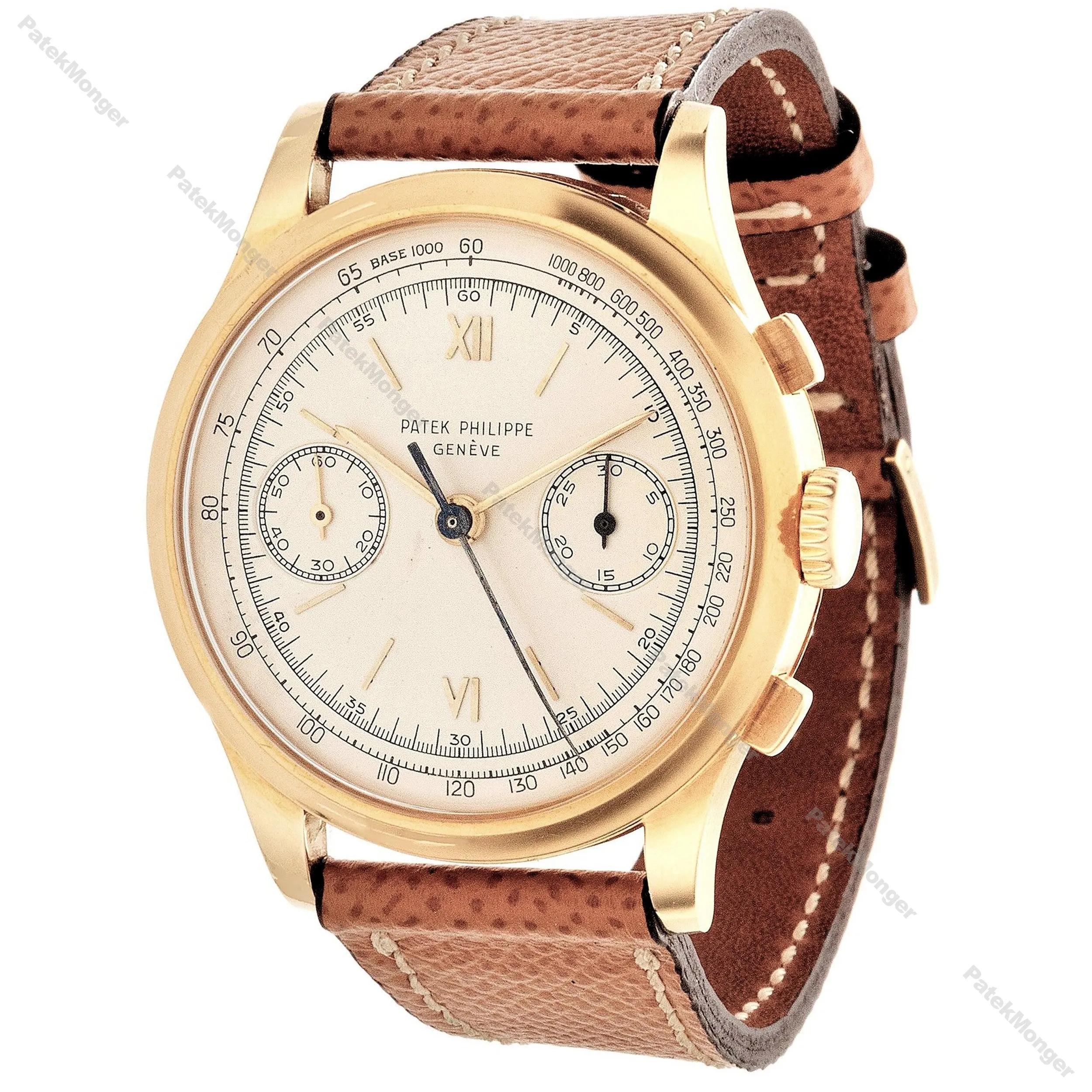 Patek Philippe 530J Vintage Chronograph Watch 36.5mm circa 1952