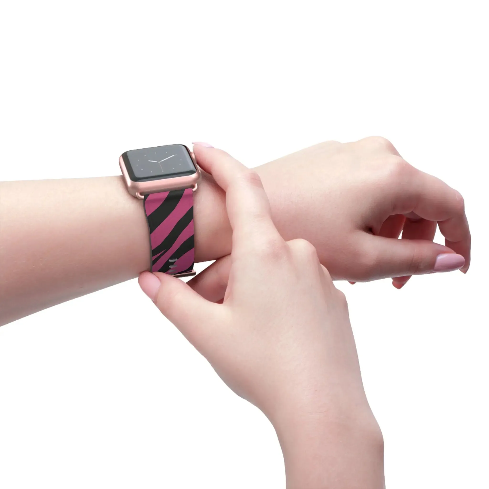 Pink Tiger Watch Band
