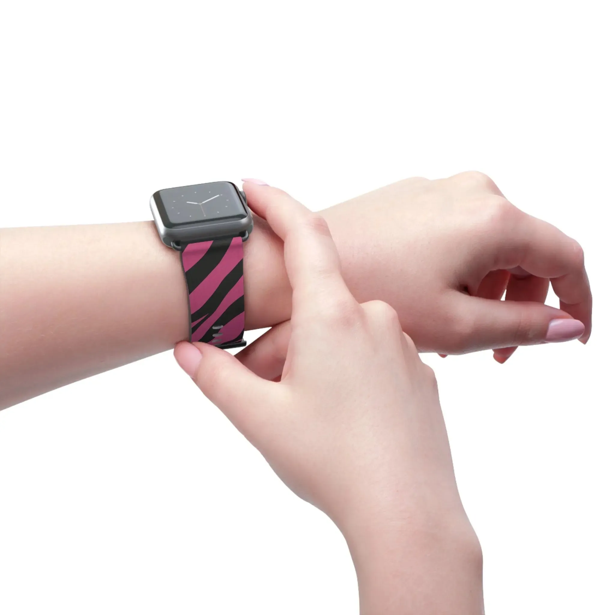 Pink Tiger Watch Band