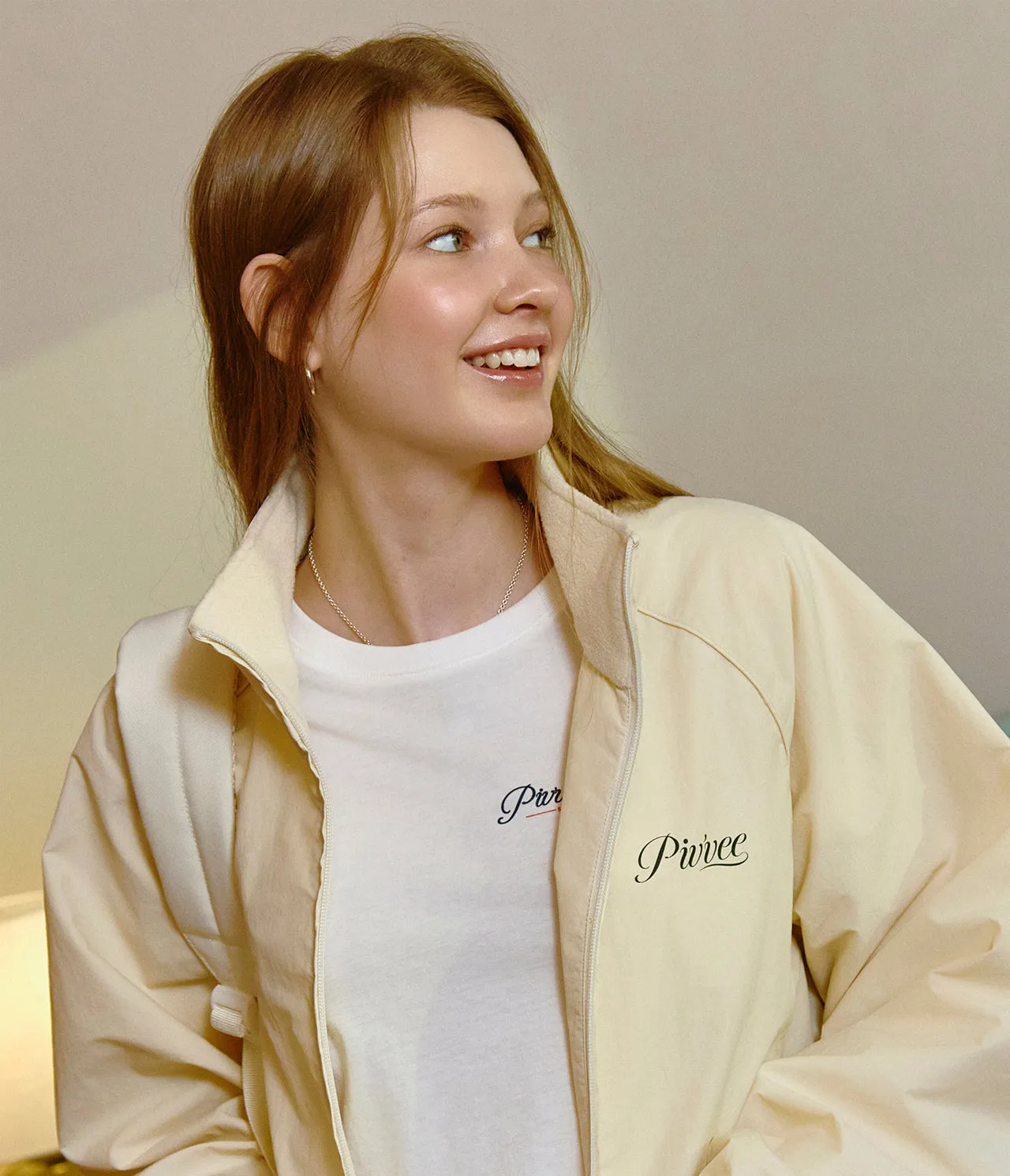 PIV'VEE Club Windbreaker - Sand Beige