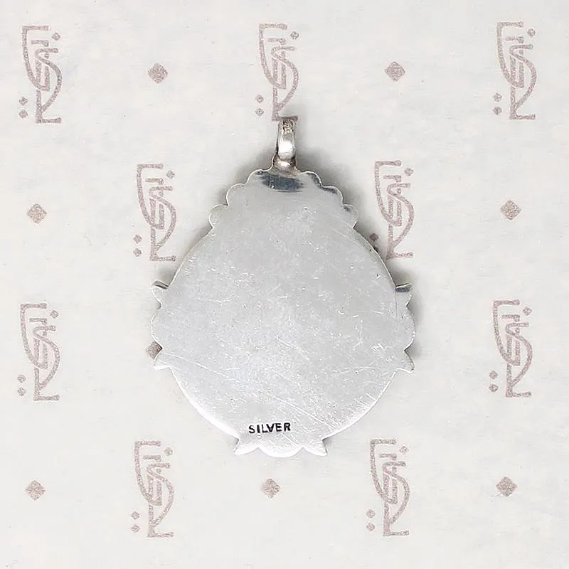 Pretty Vintage Silver Medal Fob
