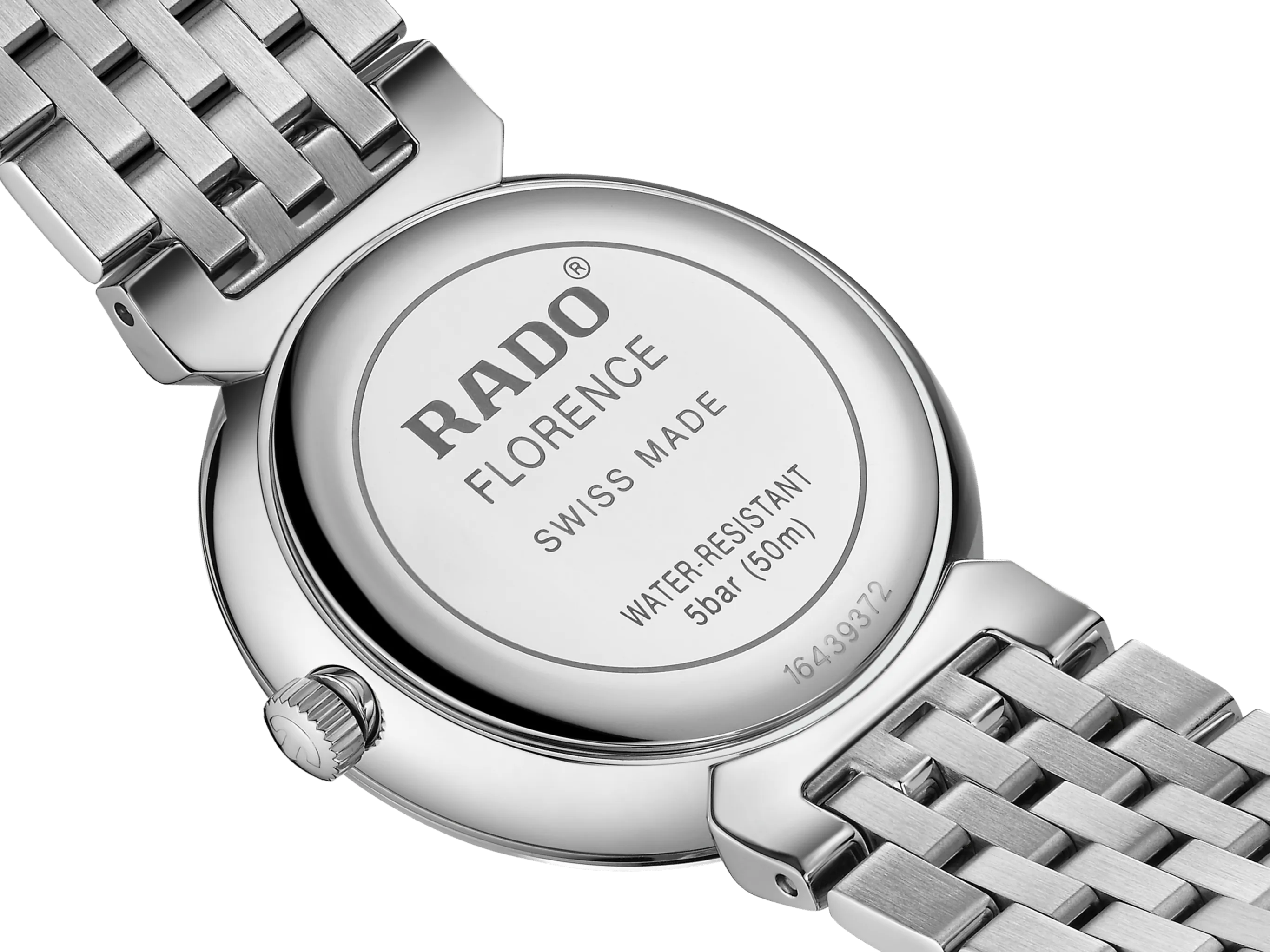 RADO Florence 30mm Black Dial Stainless Steel Women's Watch R48913163