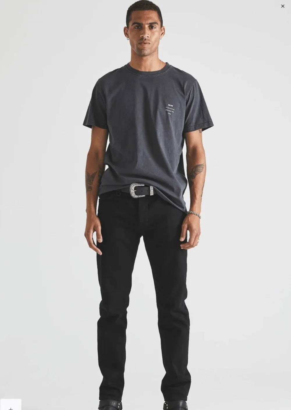 RAY STRAIGHT STAY BLACK ORGANIC BLACK