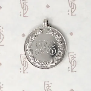 Refined "Road Race" Sterling Fob with Laurels
