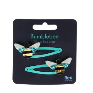 Rex London Bumblebee Hair Clips