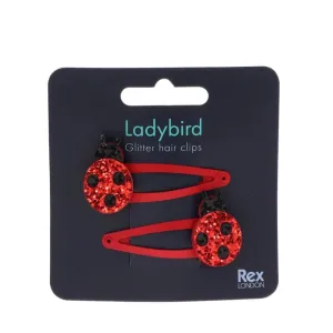 Rex London Ladybird Hair Clips