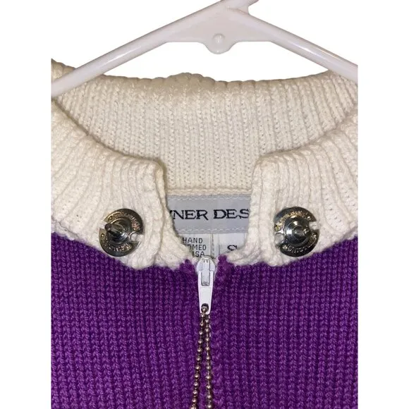 Rhyner Designs Vintage Golf Sweater Size Small
