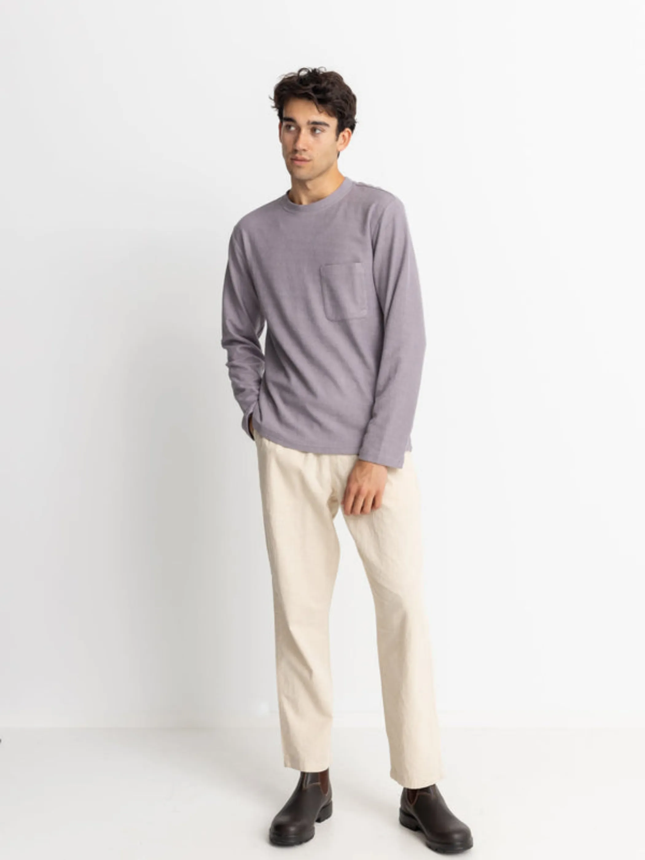 Rhythm Vintage Terry Long Sleeve T-Shirt