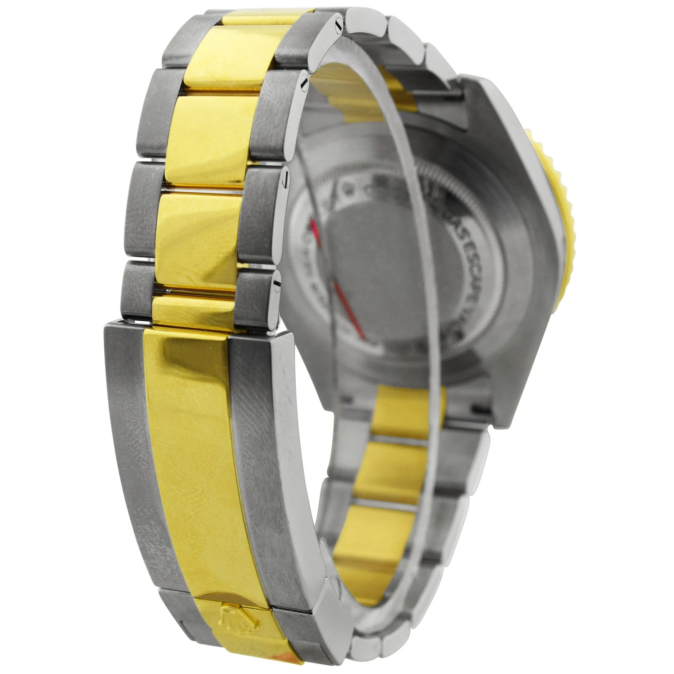 Rolex Men's Sea-Dweller 18K Yellow Gold & Steel 43mm Black Dot Dial Watch Reference #: 126603