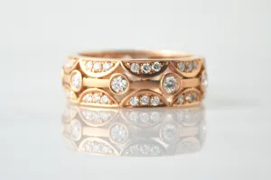 Rose Gold Diamond Band