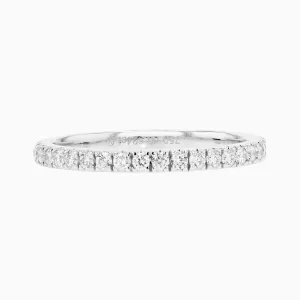 Seamless XS Eternity Ring, 18K White Gold and Diamonds (0.52ct. tw.)