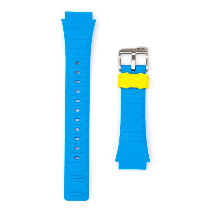 Shark Classic - Strap Kit - Silicone - CYAN/YELLOW