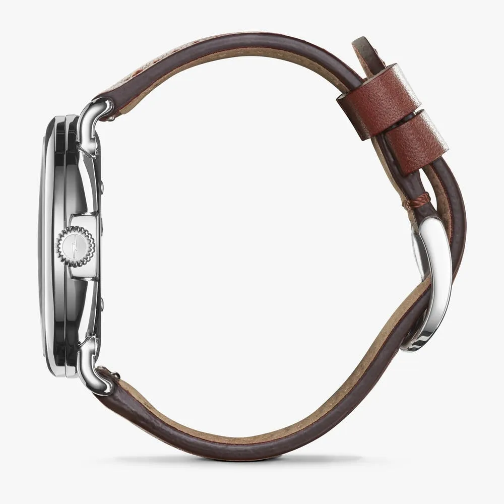 Shinola Runwell 41mm Alabaster Brown S0120172979