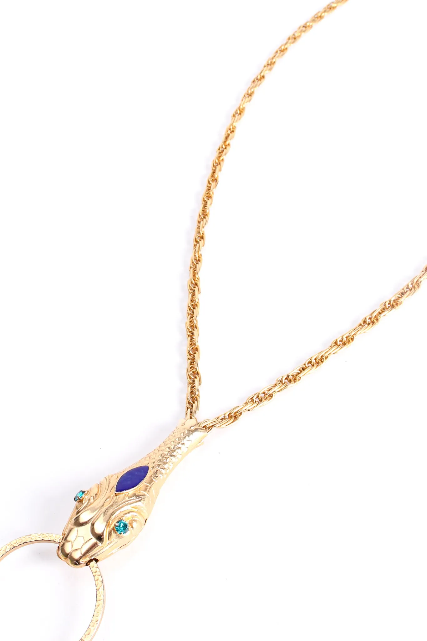 Snake Charm Fob Pendant