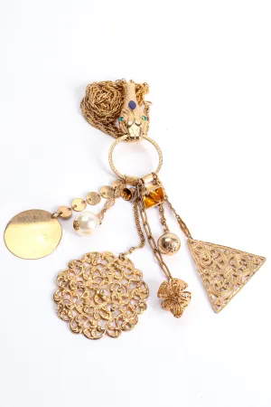 Snake Charm Fob Pendant