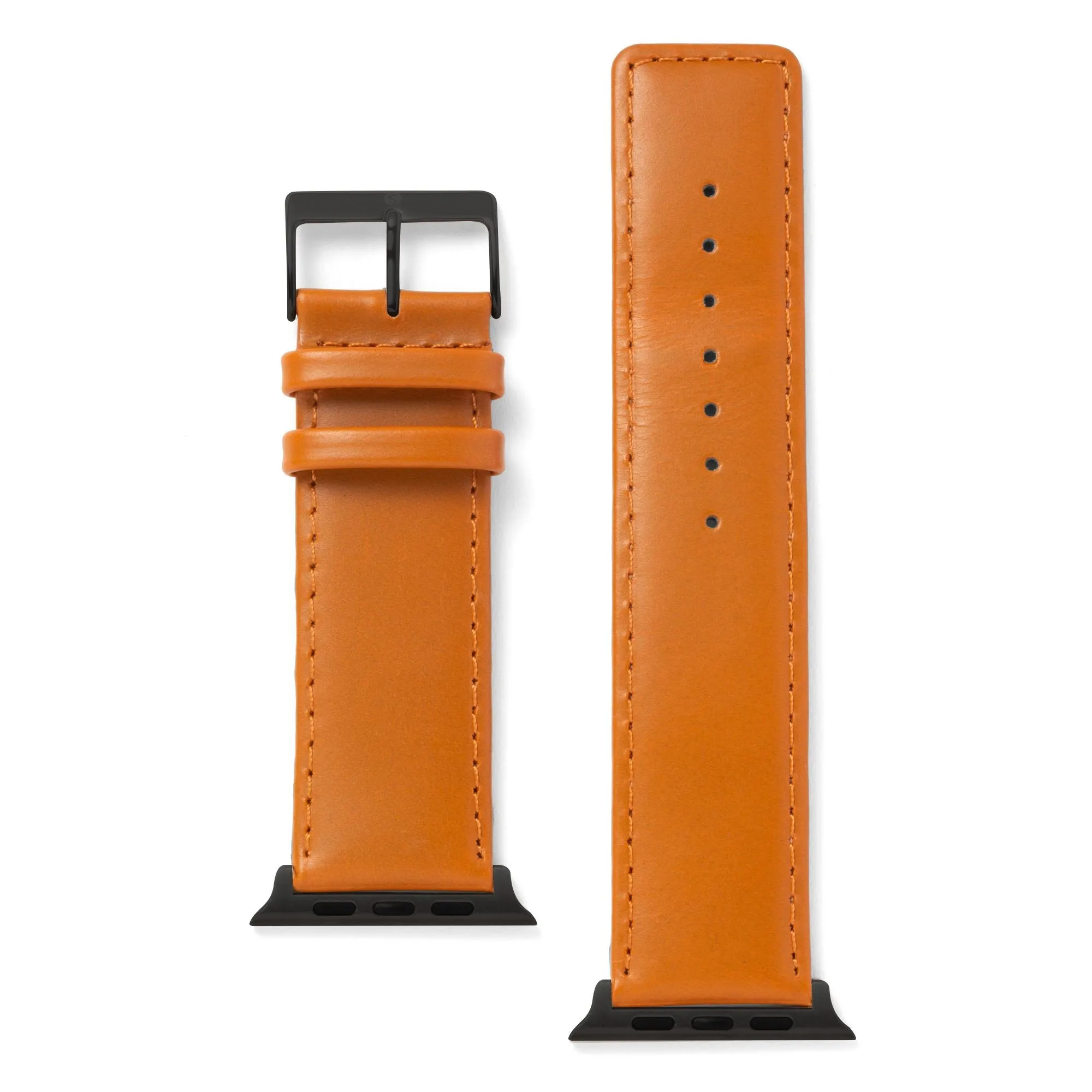 Square Tip Oiled Leather For the Apple Watch