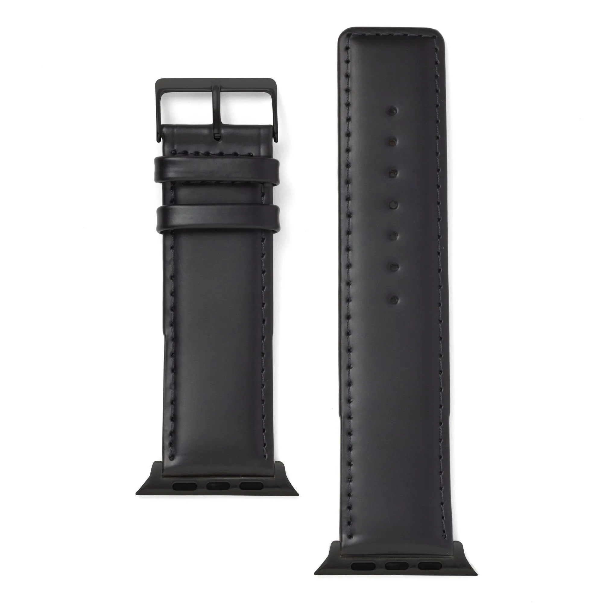 Square Tip Oiled Leather For the Apple Watch