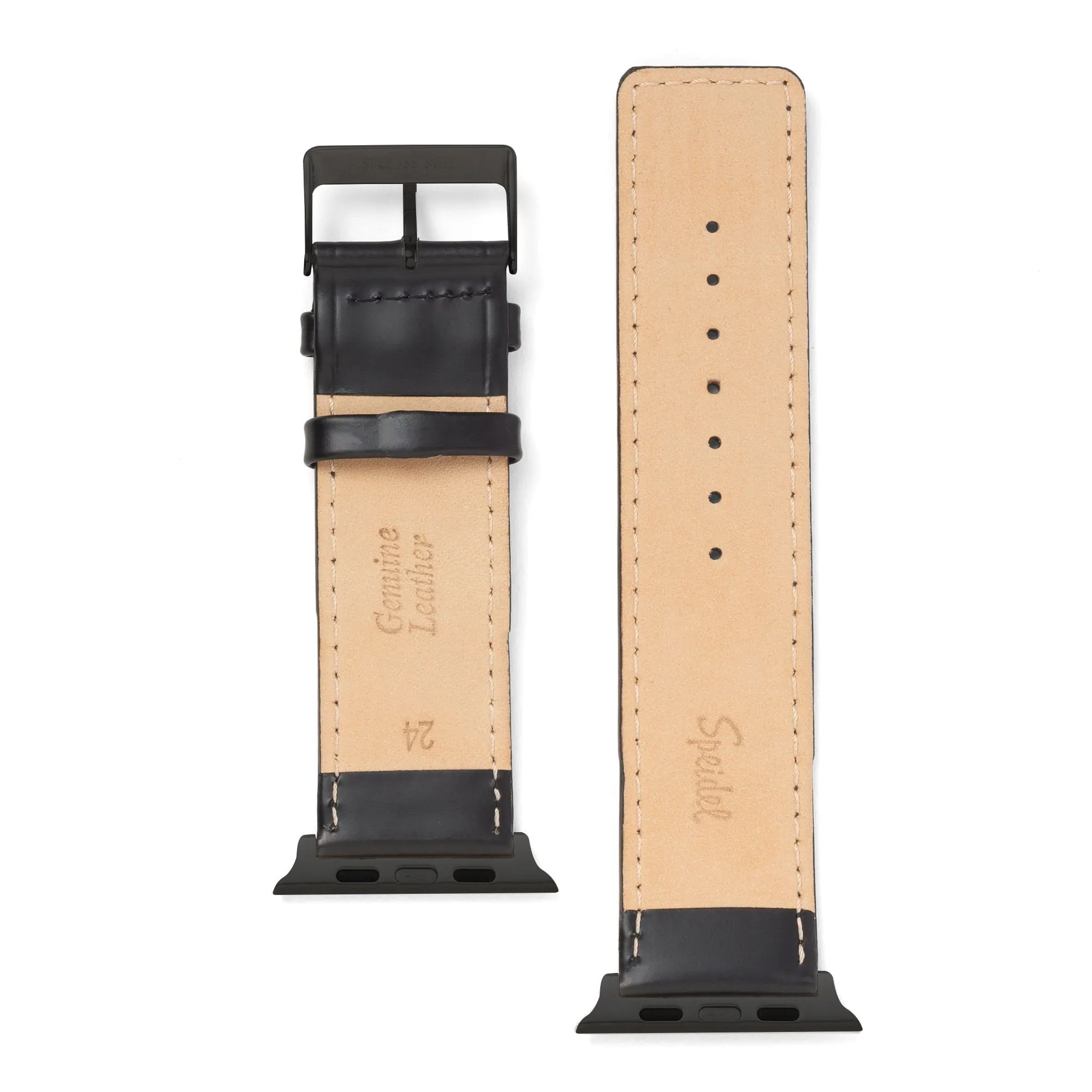 Square Tip Oiled Leather For the Apple Watch
