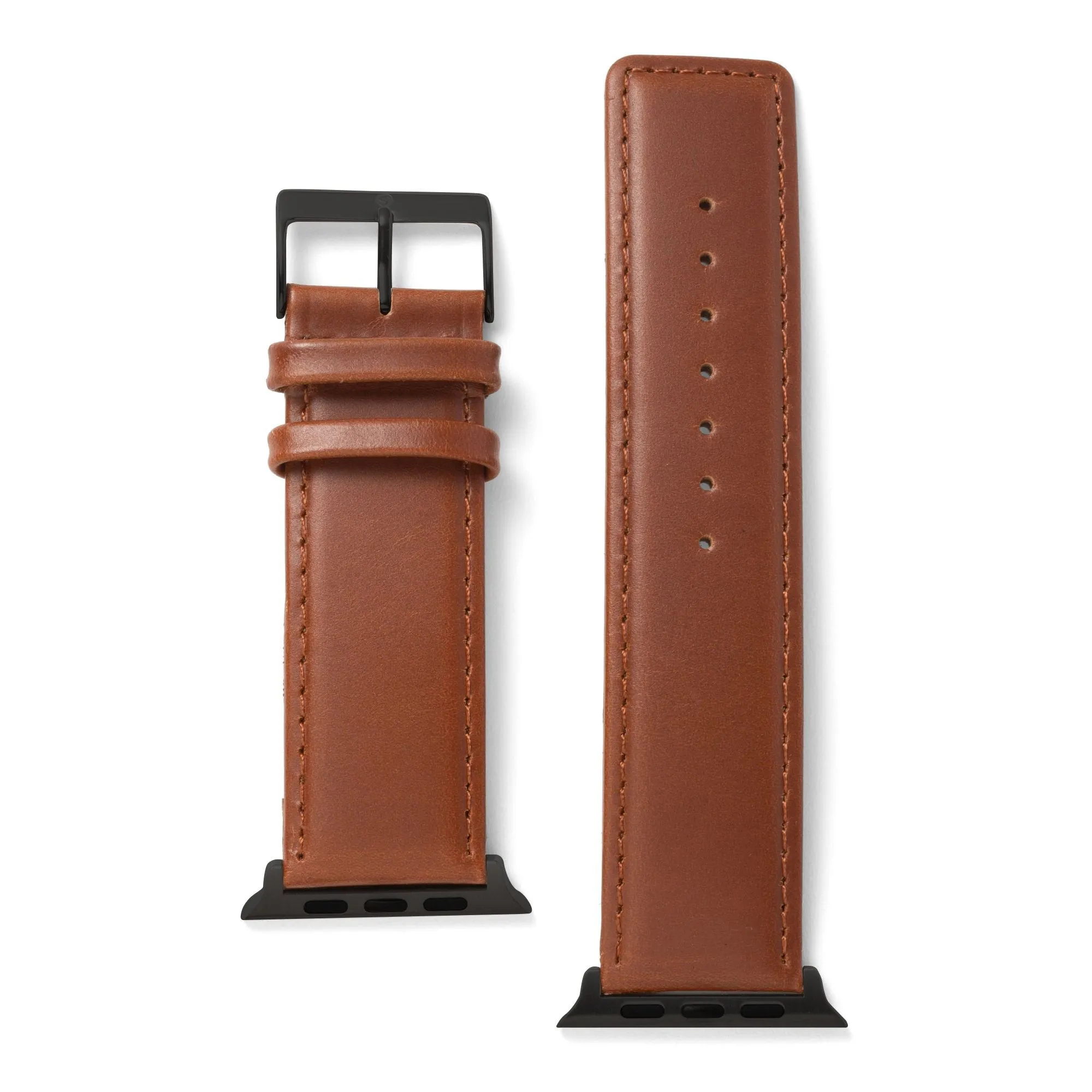Square Tip Oiled Leather For the Apple Watch