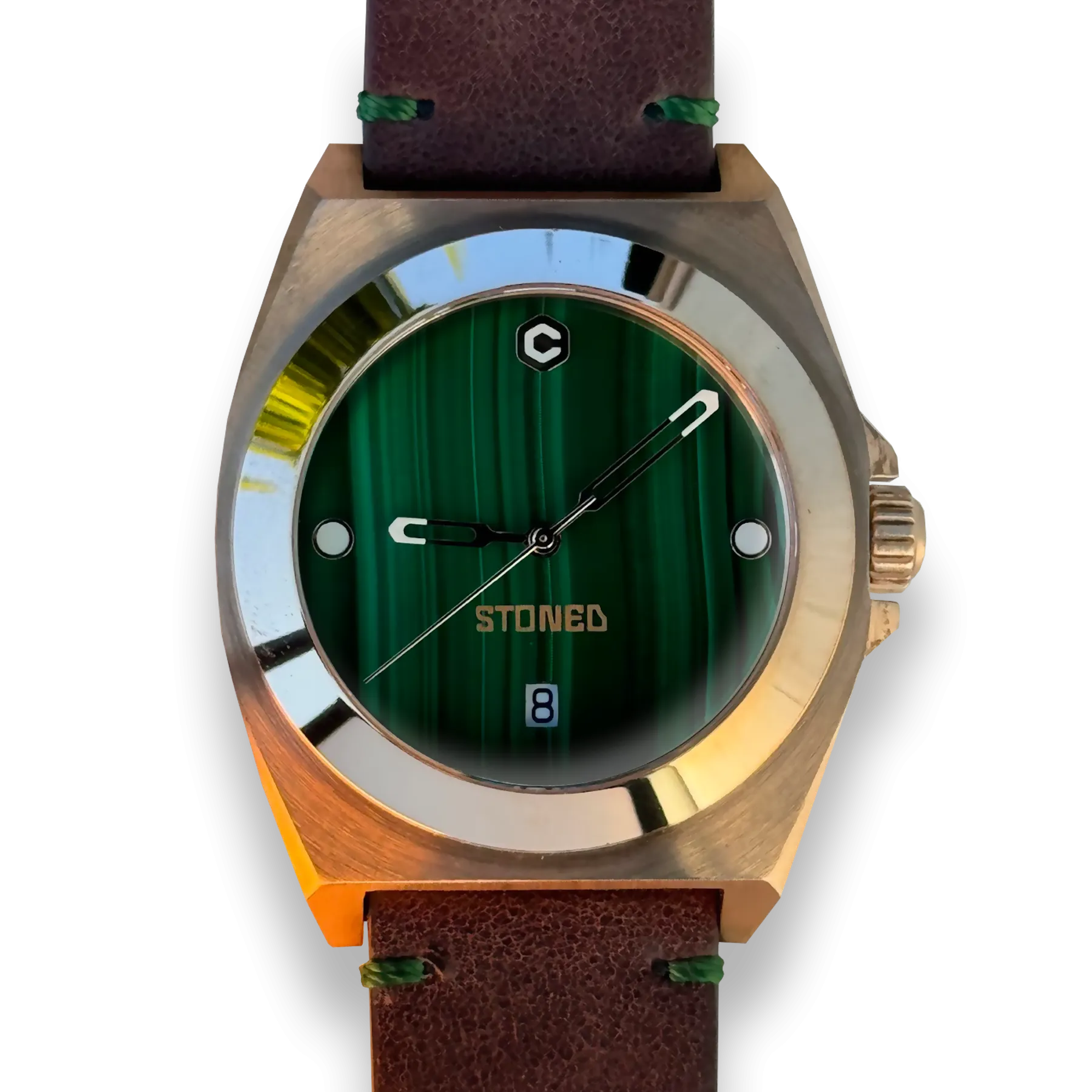 STONED Malachite Bronze Automatic