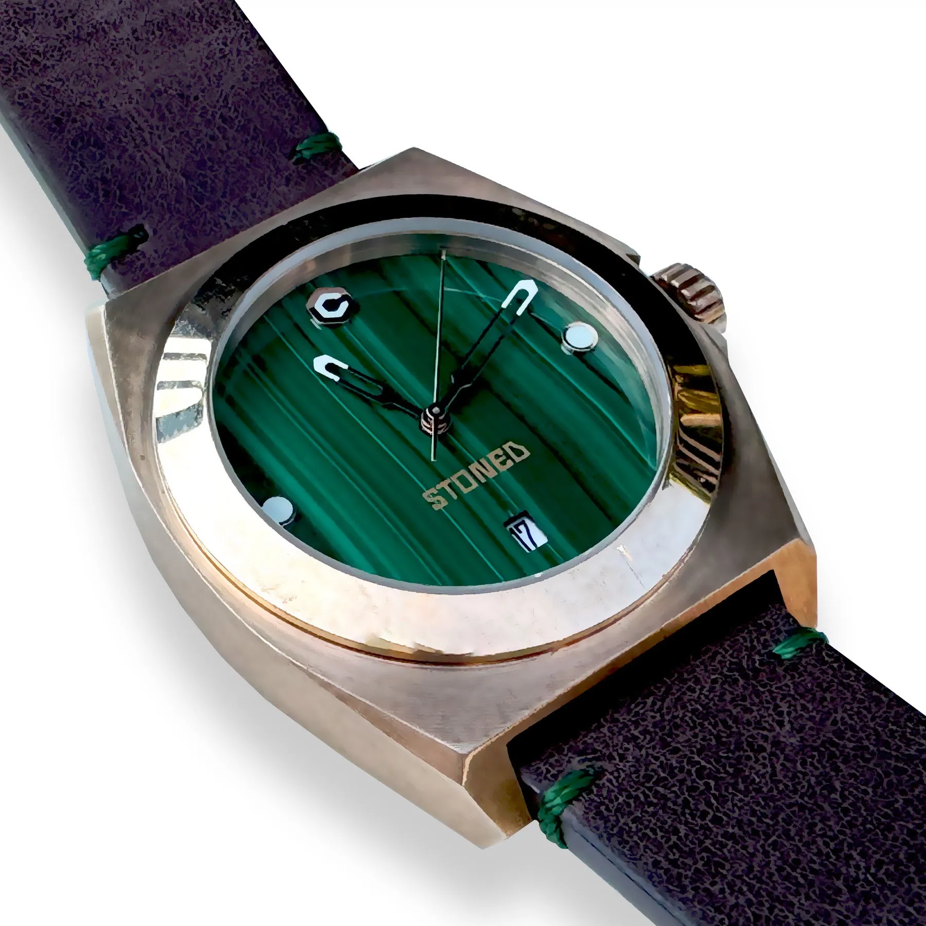 STONED Malachite Bronze Automatic