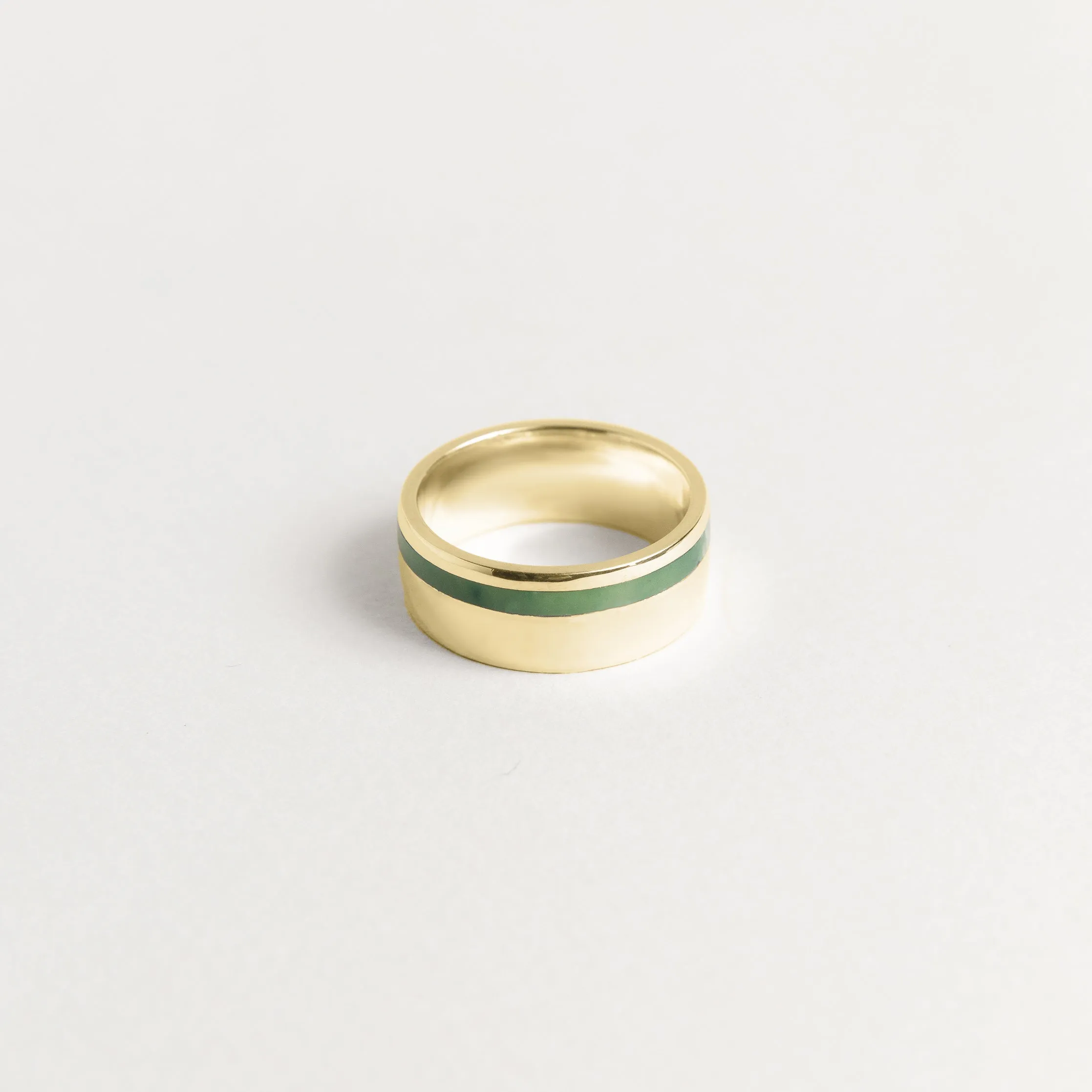 Stripe Band Ring, 9mm