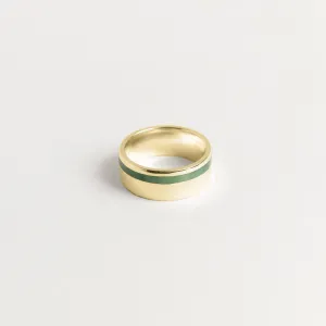 Stripe Band Ring, 9mm