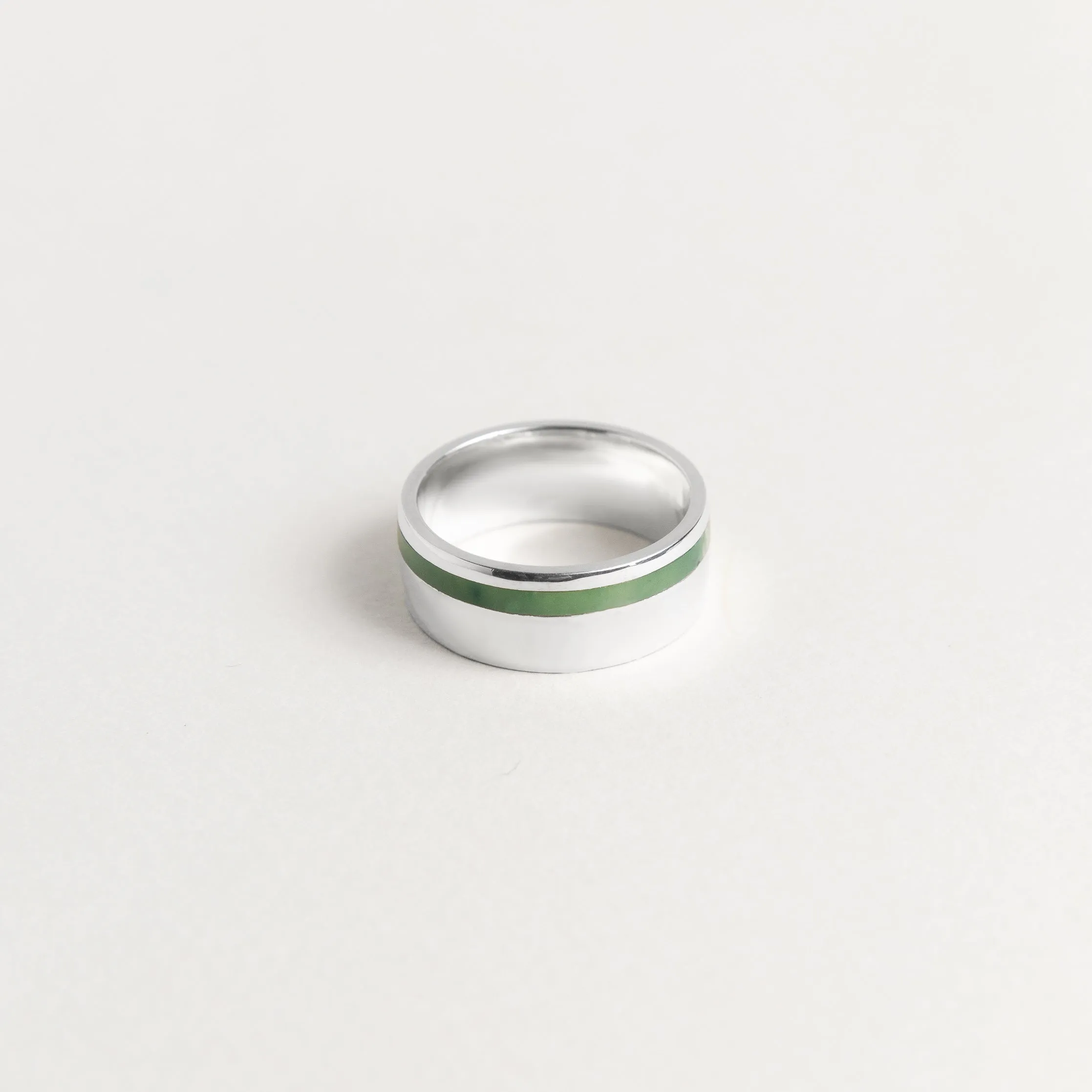 Stripe Band Ring, 9mm