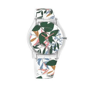 Swatch Leaves Junges Originals Skin 34mm SS08K111 watch