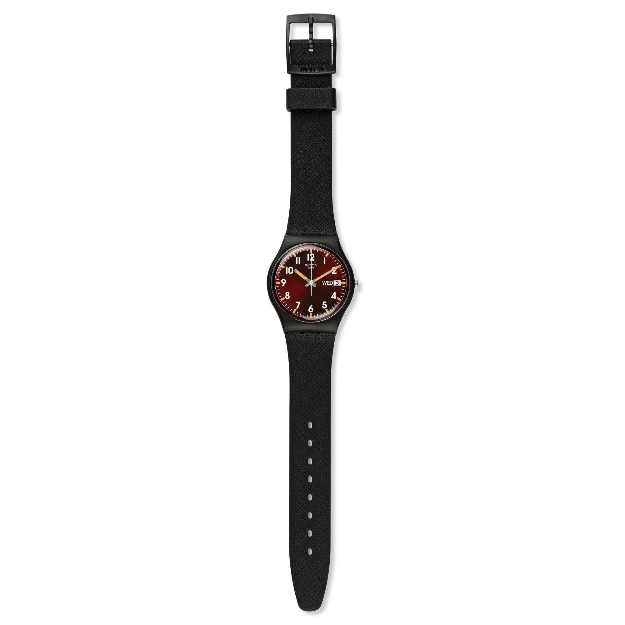 Swatch Sir Red Originals Gent 34mm Quartz SO28B704