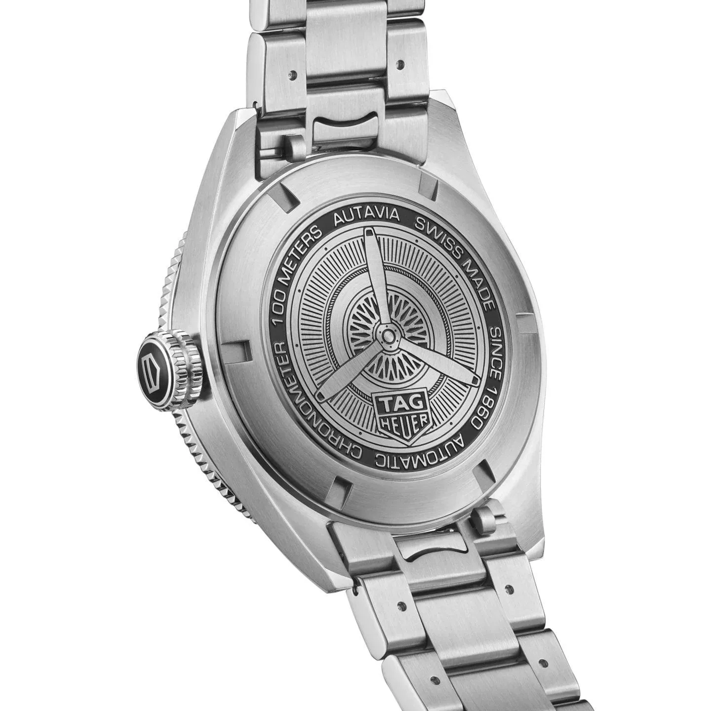 Tag Heuer clock autobia consc gmt caliber 7 limited edition 42mm blue automatic steel wBe511a.ba0650