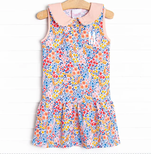 Taylor Tennis Dress, Pink Floral