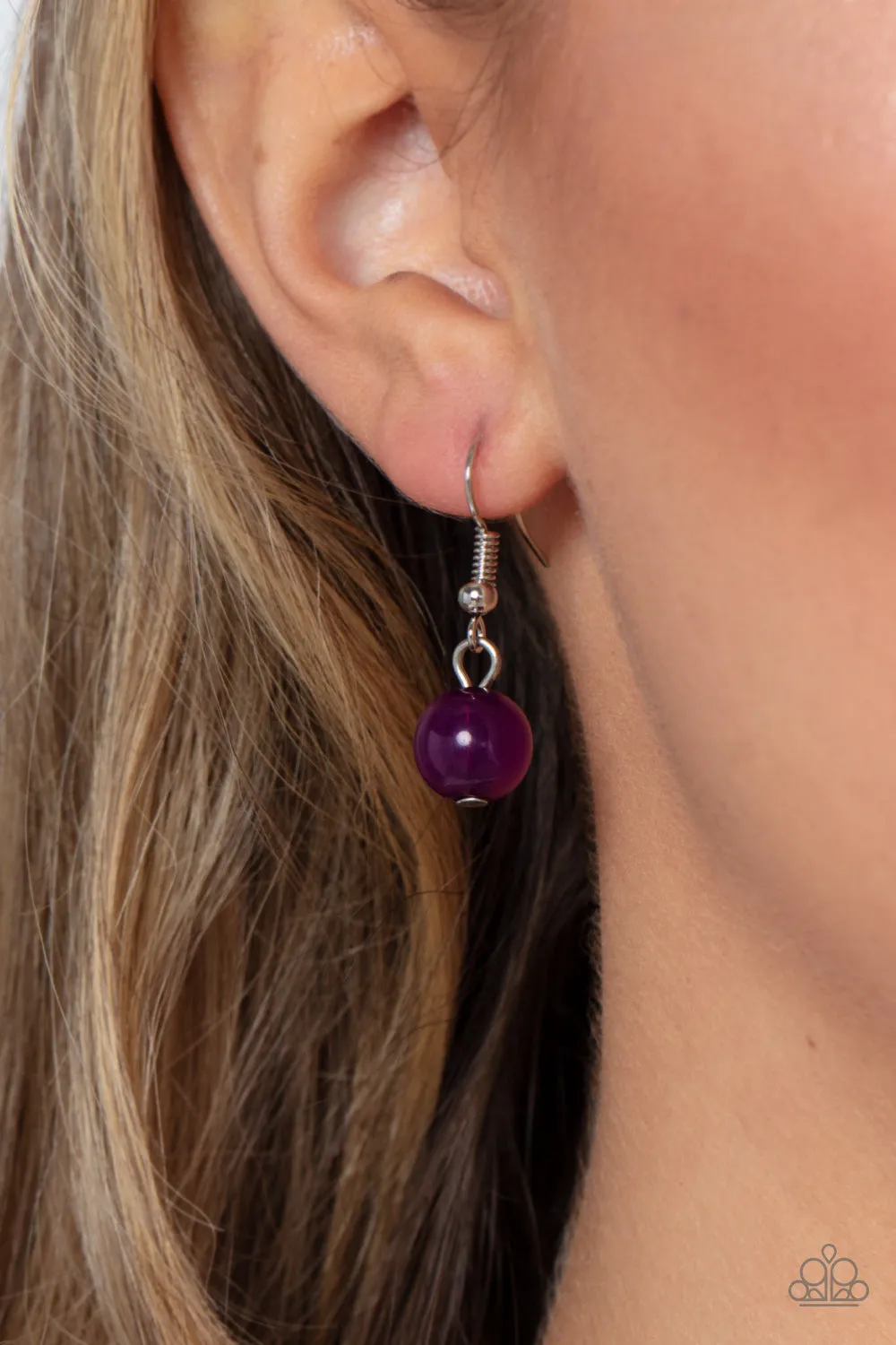 Ten Out of TENACIOUS - Purple Necklace