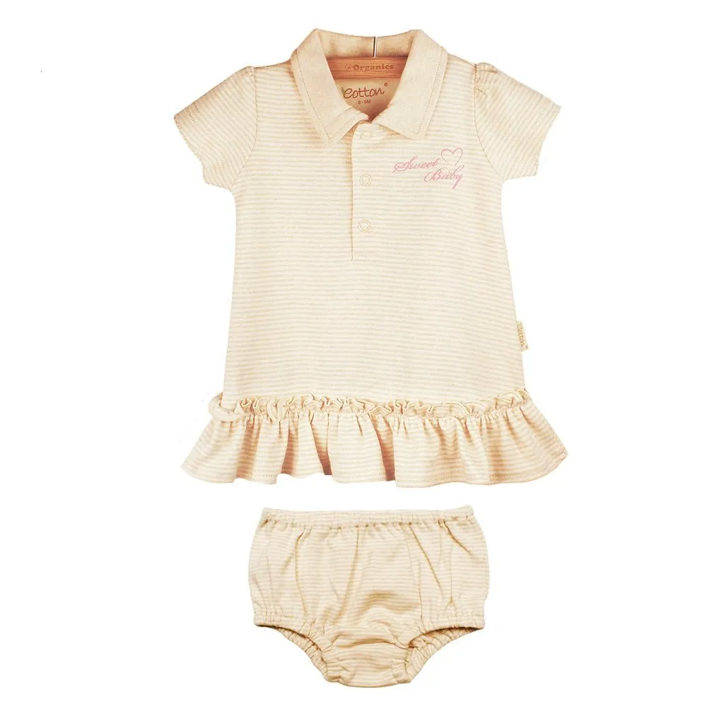 Tennis Polo Shirt For Girl | Organic Infant Clothes