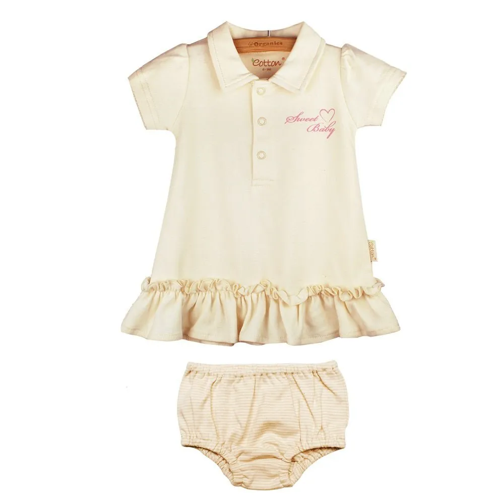 Tennis Polo Shirt For Girl | Organic Infant Clothes