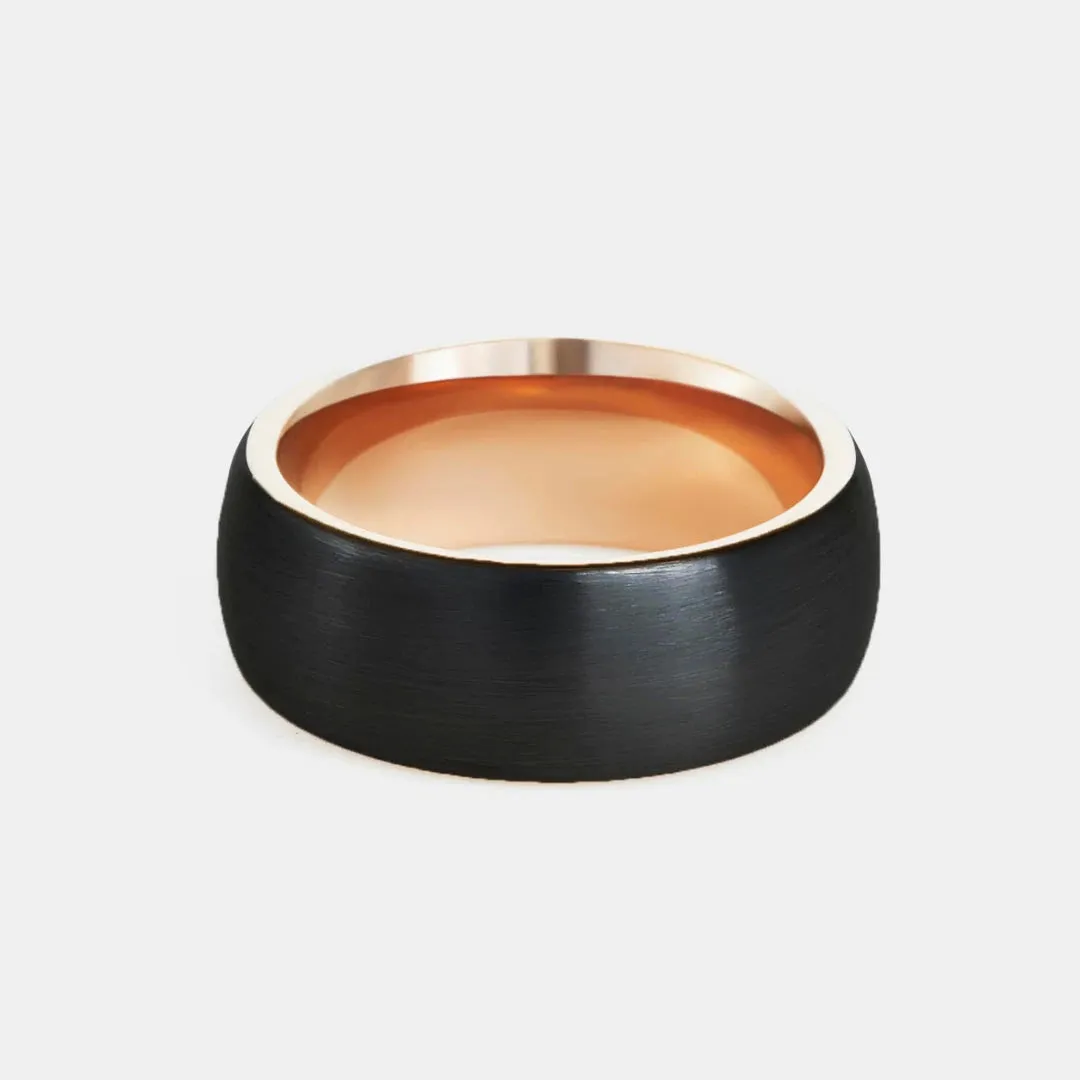 The Tungsten Classic Two-Tone: Black & Rose