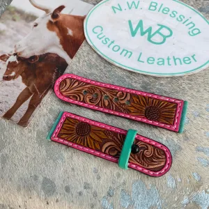 Tooled Leather Band