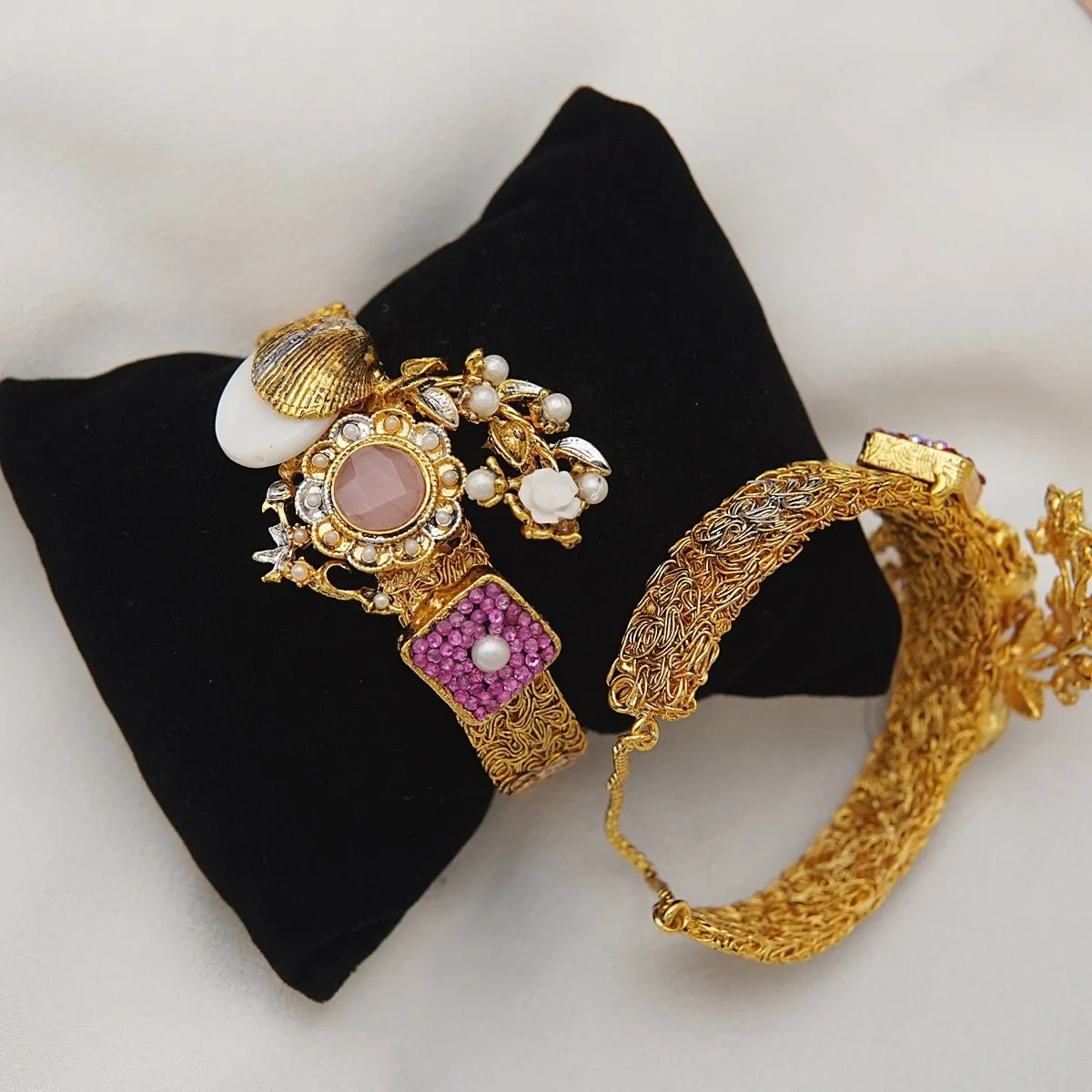 Turkish Handmade Designer Single Kara Bracelet