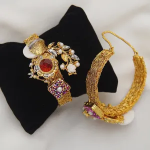 Turkish Handmade Designer Single Kara Bracelet