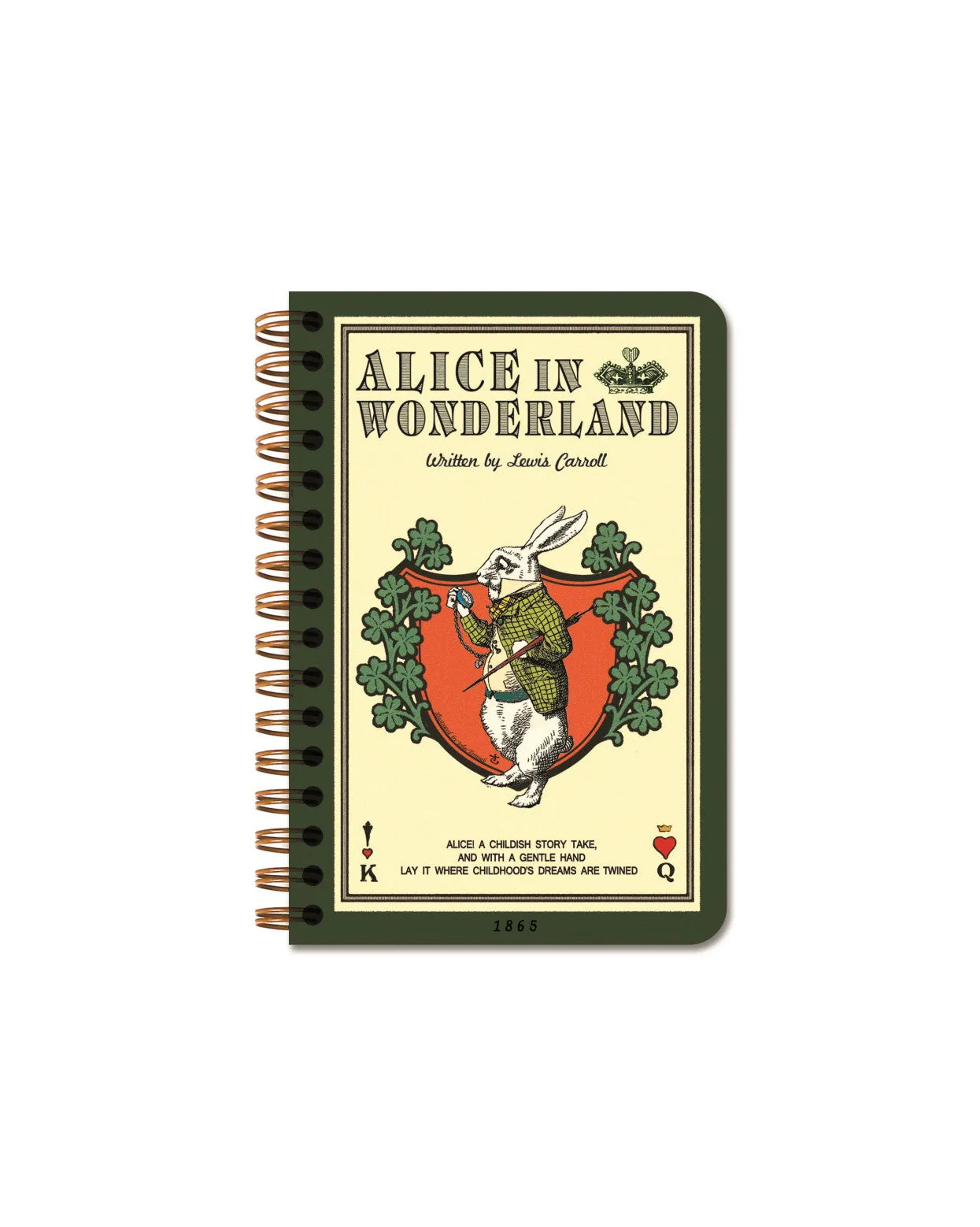 Twinring Line Note Pocket - Alice