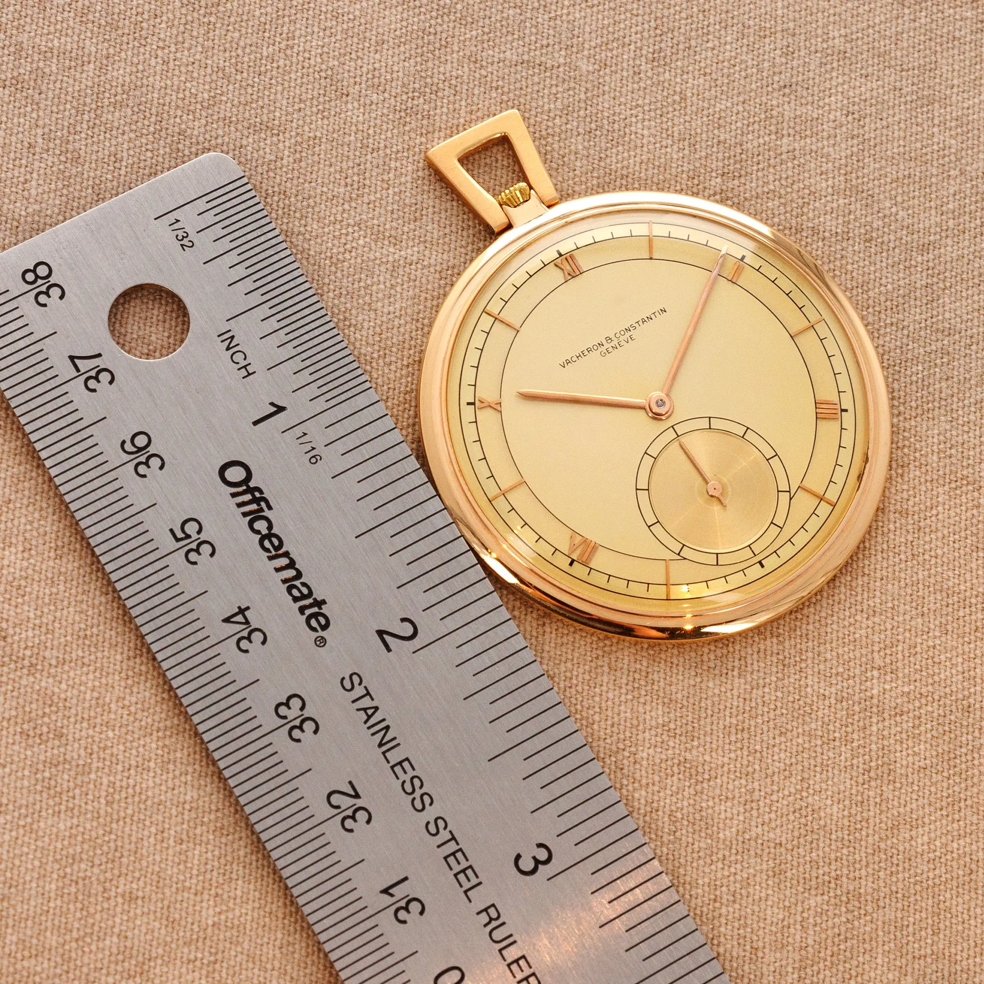 Vacheron Constantin Pink Gold Pocket Watch
